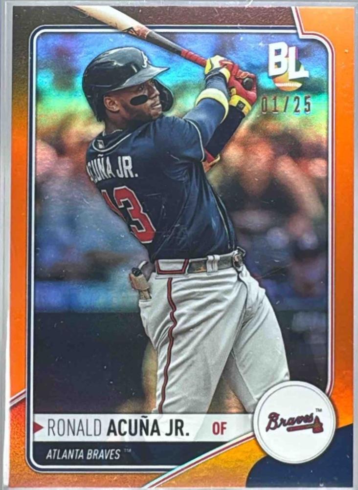 Ronald Acuna Jr. [Orange] #WR-11