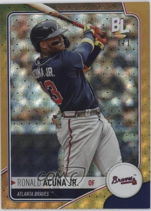 Ronald Acuna Jr. [Superfractor] #WR-11