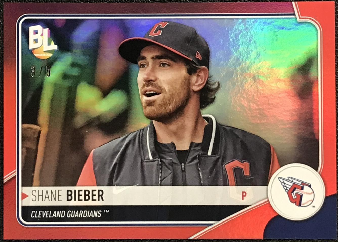 Shane Bieber [Red] #WR-68
