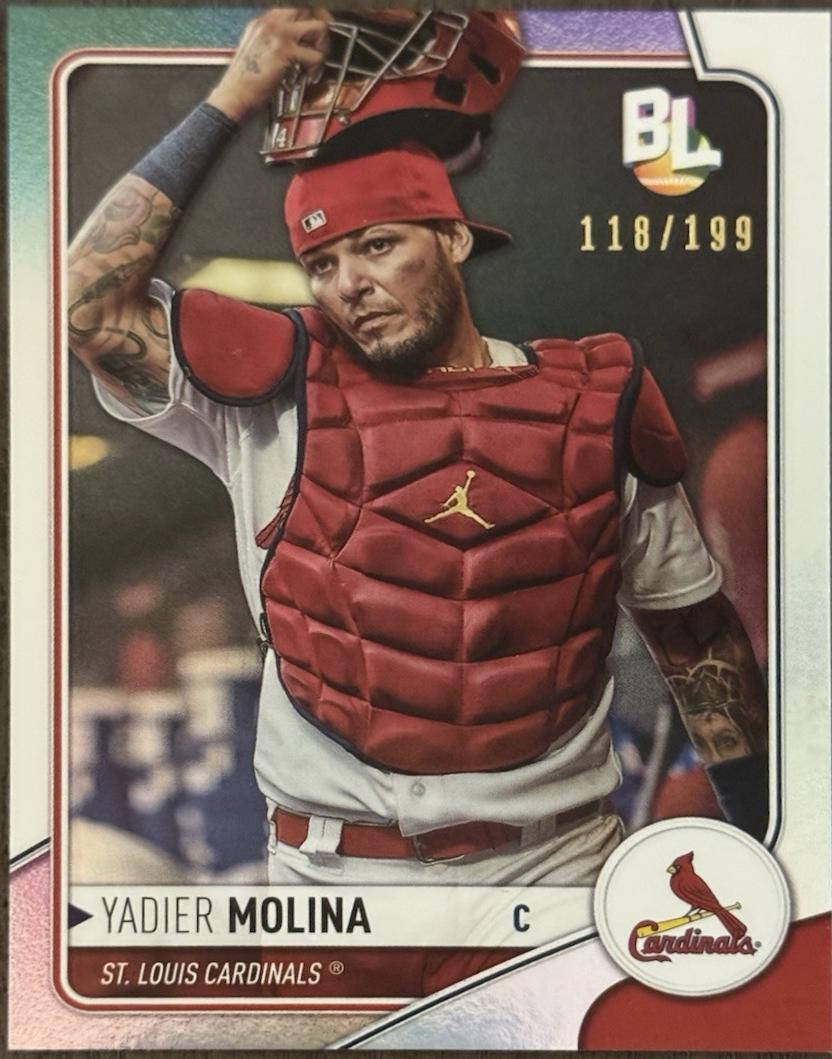 Yadier Molina [Silver] #WR-100