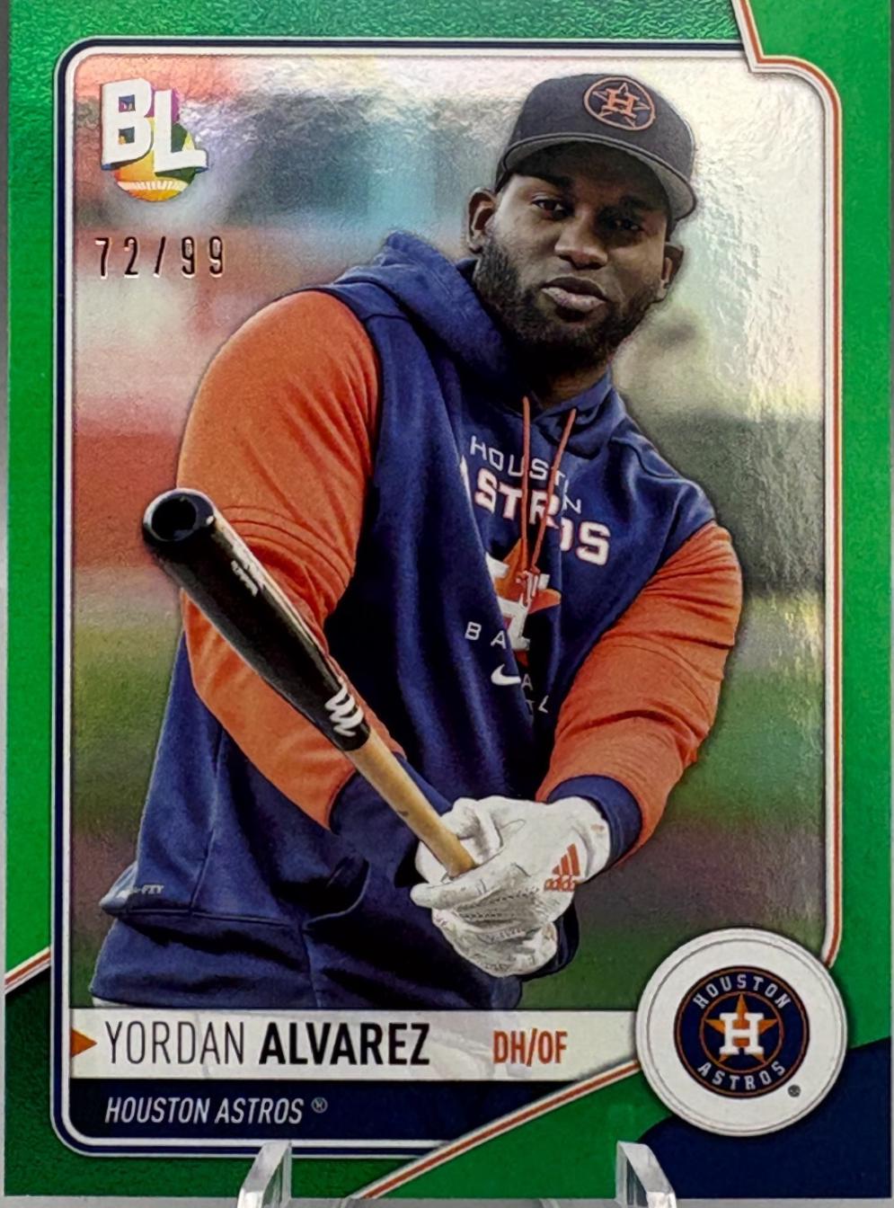 Yordan Alvarez [Green] #WR-45