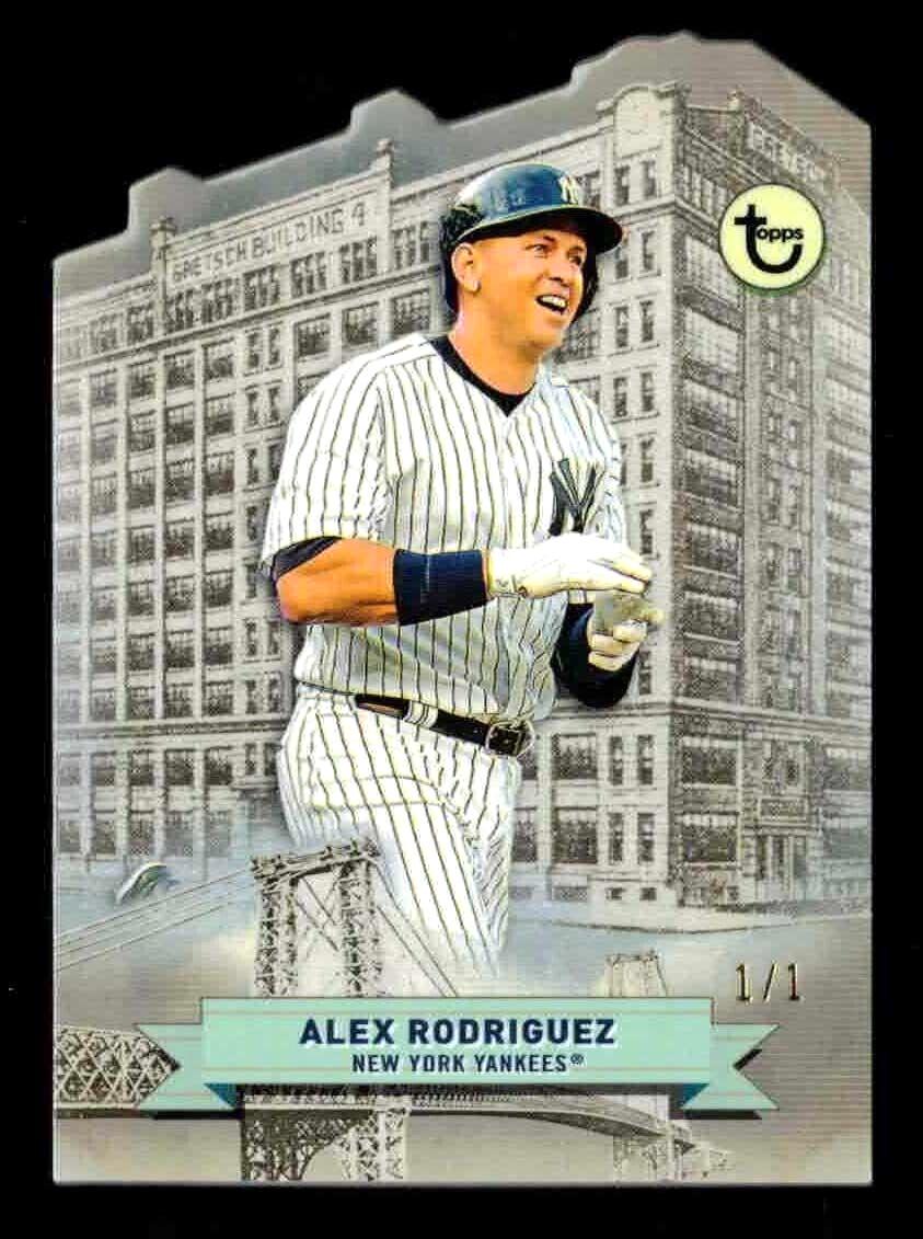 Alex Rodriguez [60 Broadway Platinum Die Cut] #1