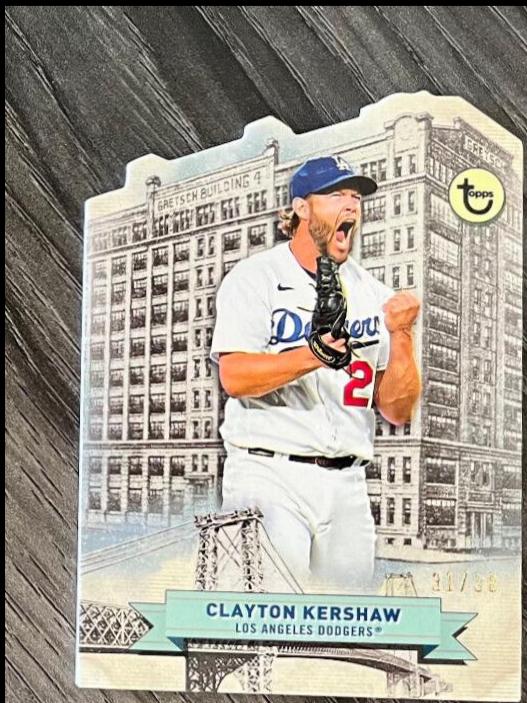 Clayton Kershaw [60 Broadway Die Cut] #39
