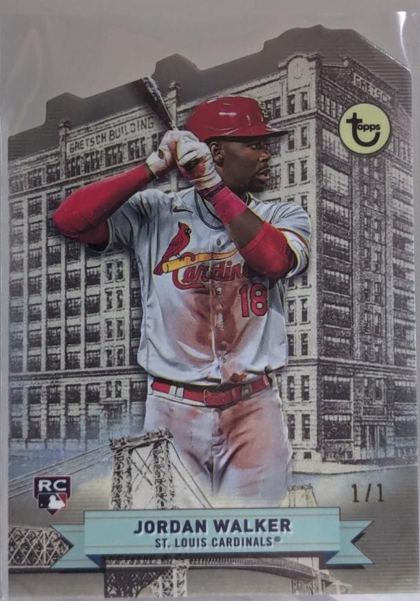 Jordan Walker [60 Broadway Platinum Die Cut] #21