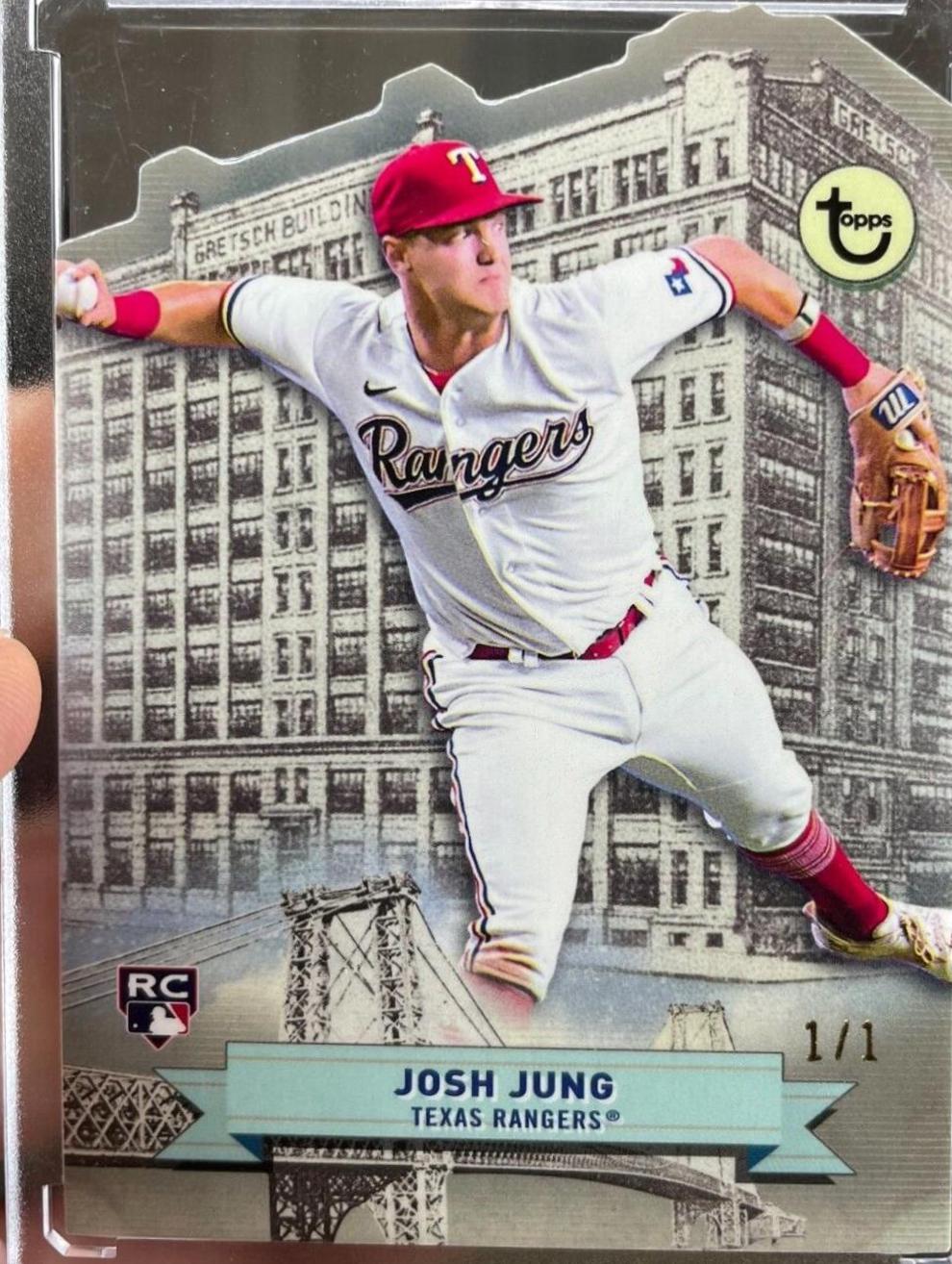 Josh Jung [60 Broadway Platinum Die Cut] #26