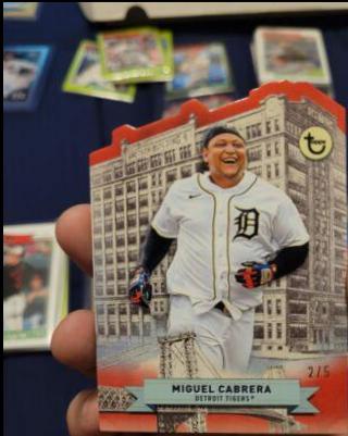 Miguel Cabrera [60 Broadway Red Die Cut] #24
