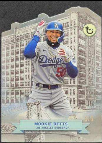 Mookie Betts [60 Broadway Platinum Die Cut] #46