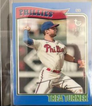 Trea Turner [Blue] #41