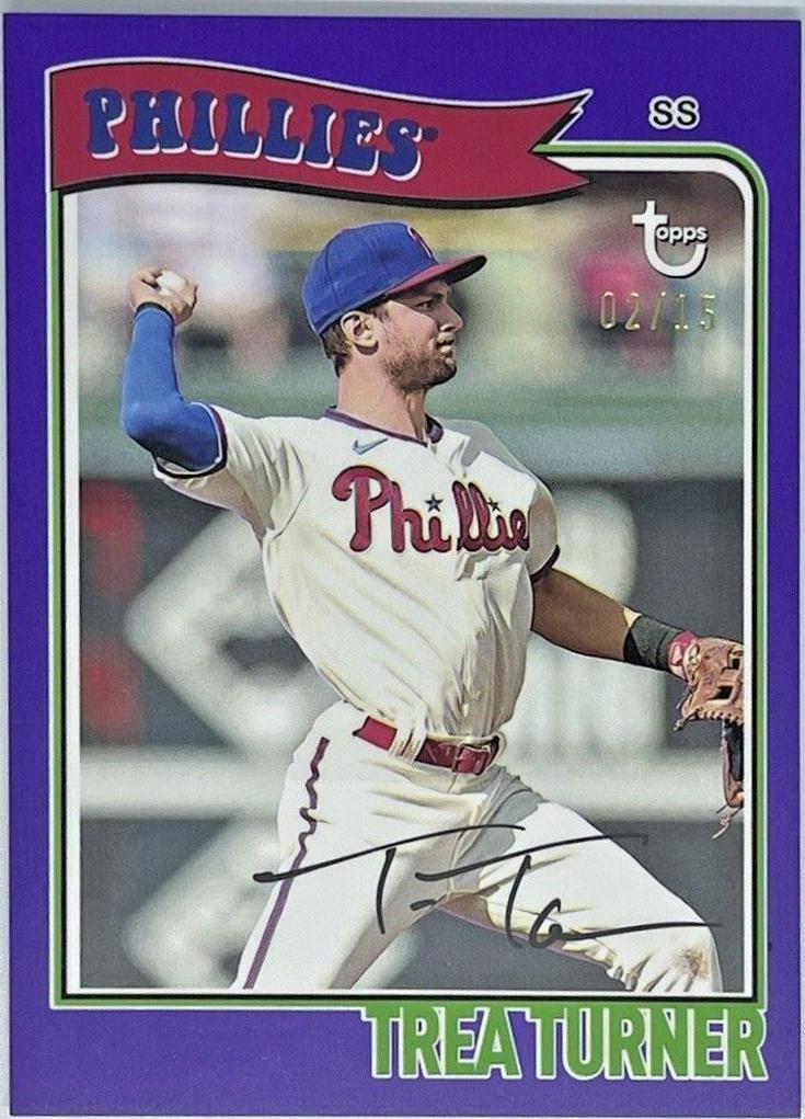 Trea Turner [Purple] #41