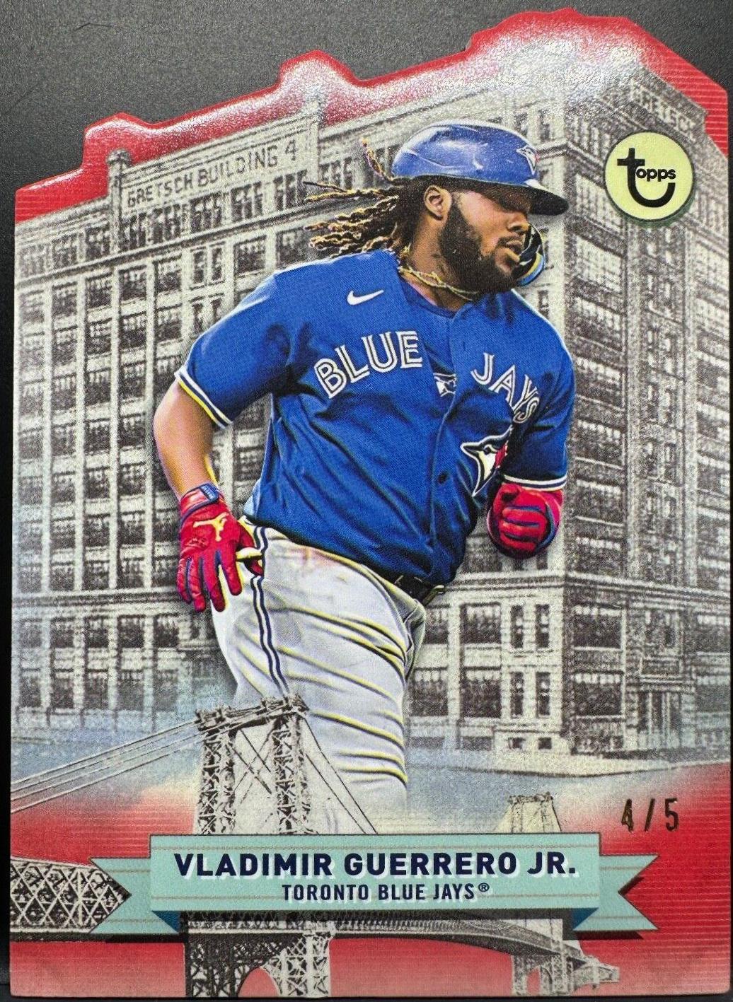 Vladimir Guerrero Jr. [60 Broadway Red Die Cut] #27