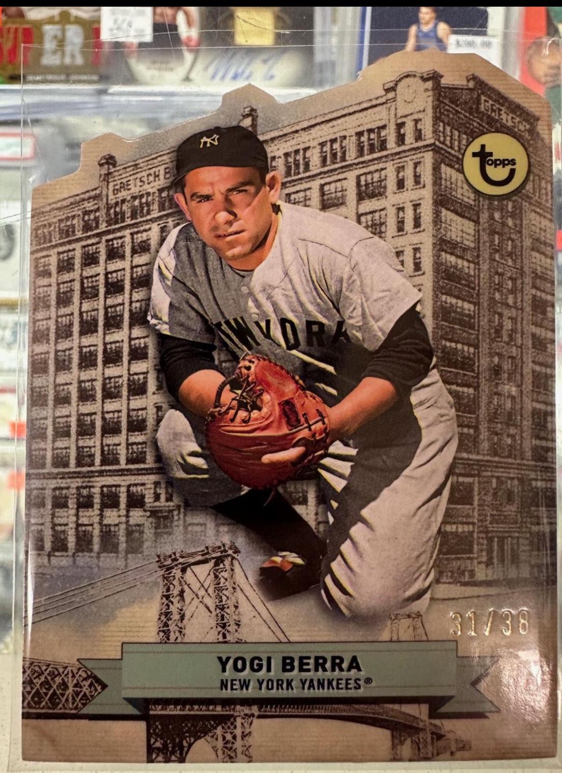 Yogi Berra [60 Broadway Die Cut] #8