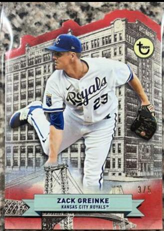 Zack Greinke [60 Broadway Red Die Cut] #12