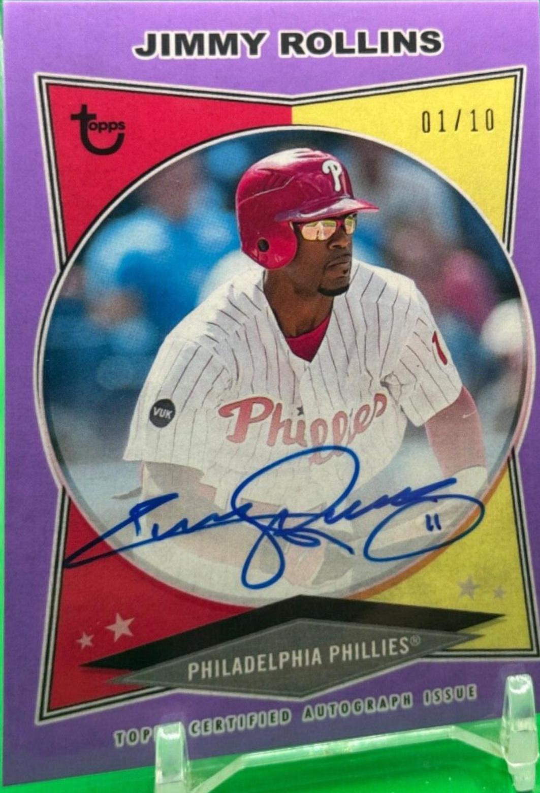 Jimmy Rollins [Purple] #AC-JR