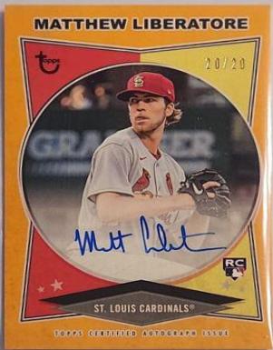 Matthew Liberatore [Orange] #AC-ML