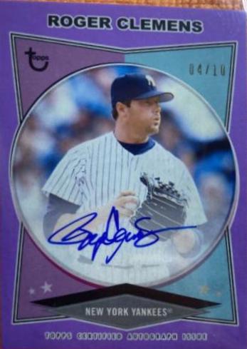 Roger Clemens [Purple] #AC-RCL