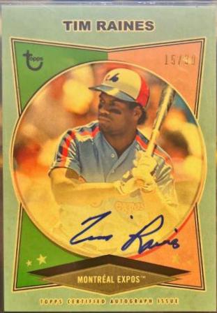 Tim Raines [Blue] #AC-TR