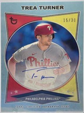 Trea Turner [Blue] #AC-TT