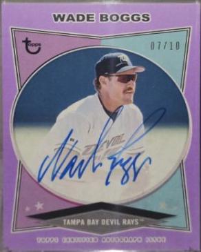 Wade Boggs [Purple] #AC-WB