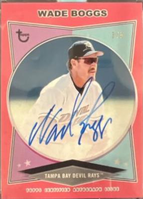 Wade Boggs [Red] #AC-WB