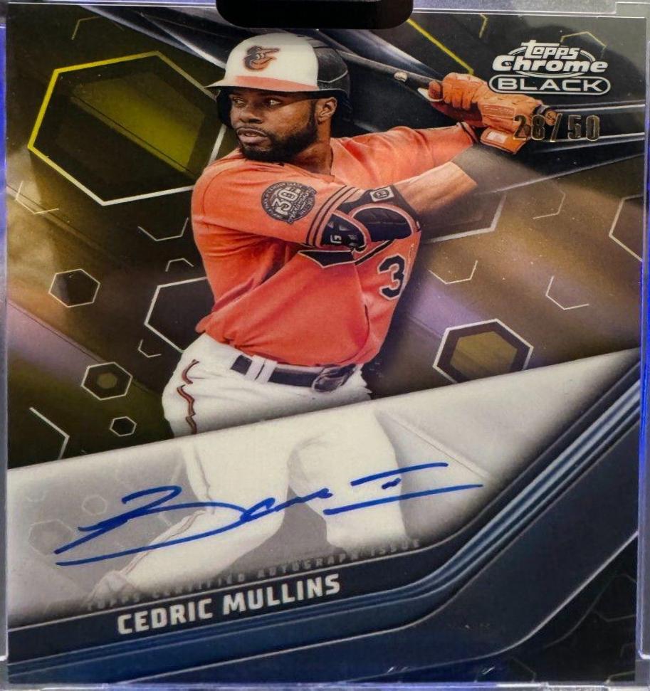 Cedric Mullins [Gold] #CBA-CM