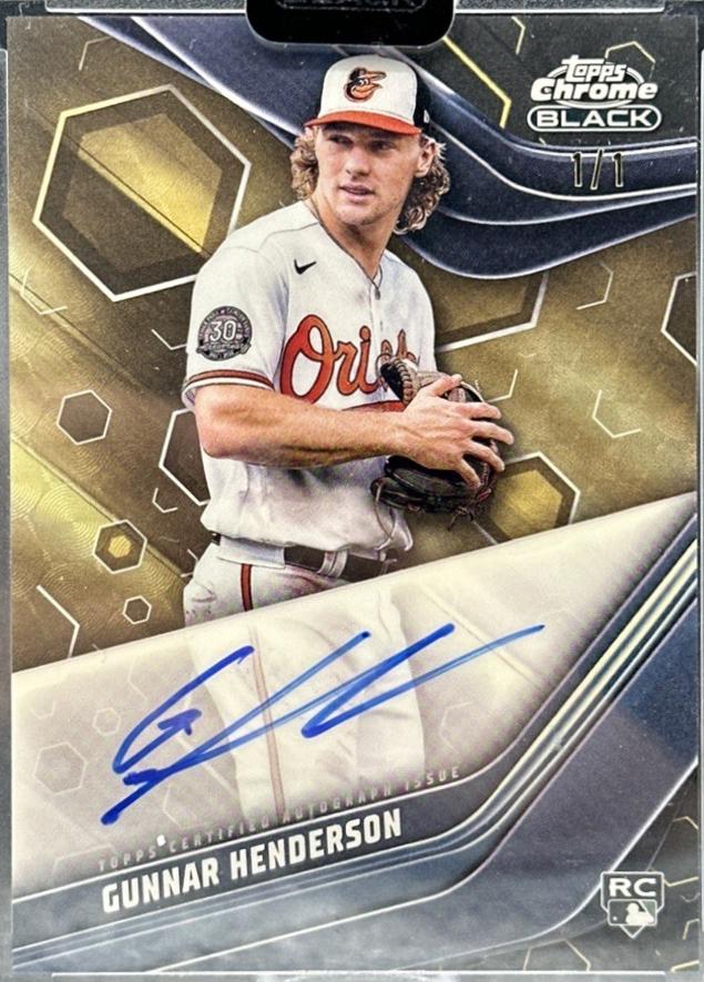 Gunnar Henderson [Superfractor] #CBA-GH