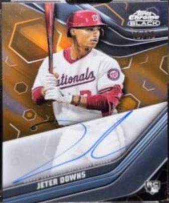 Jeter Downs [Orange] #CBA-JD