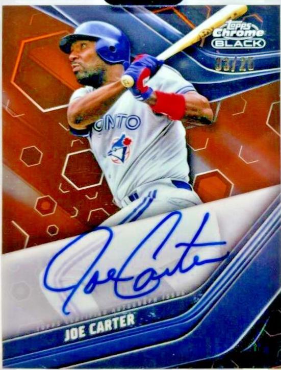 Joe Carter [Orange] #CBA-JCA