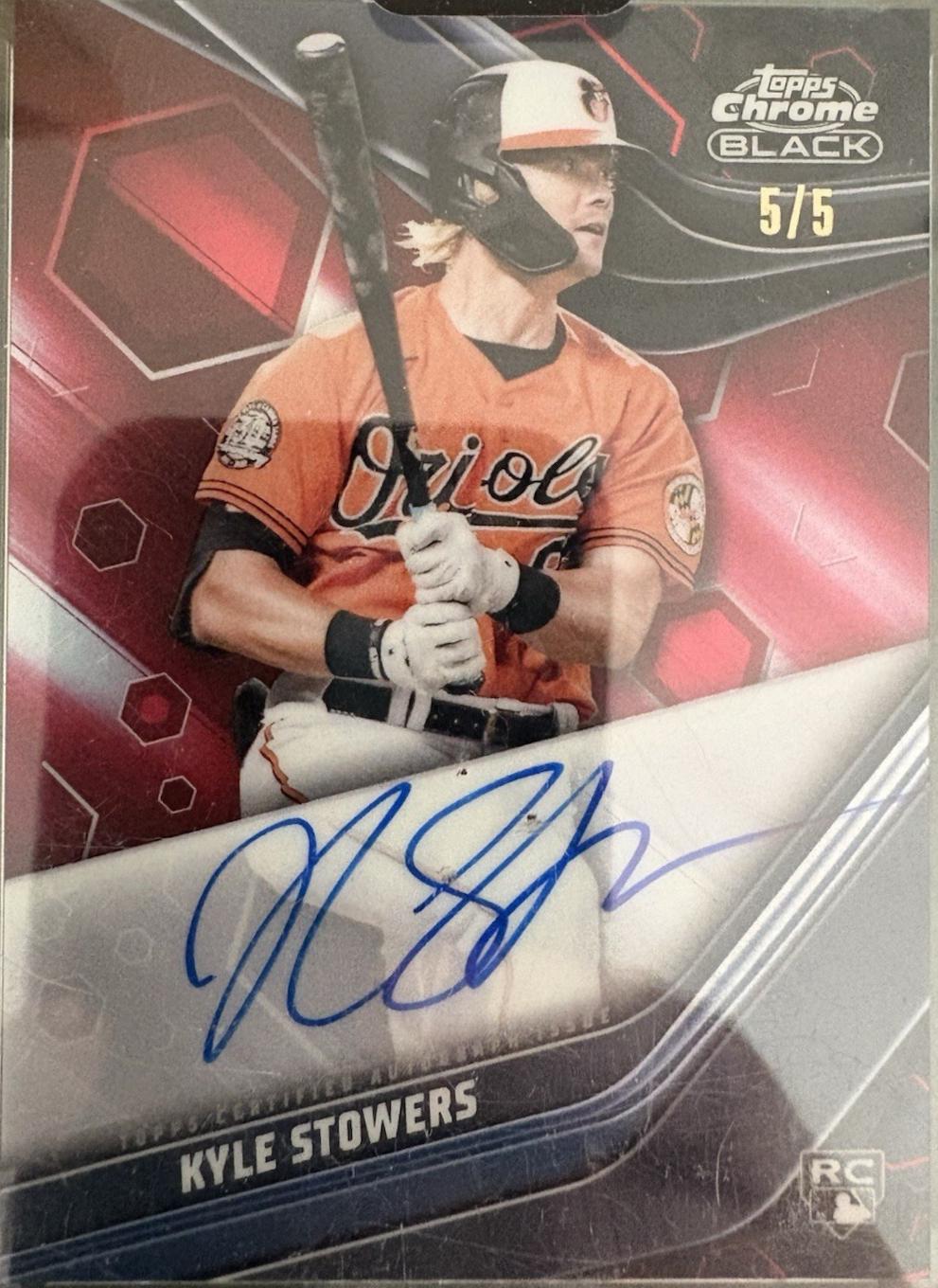 Kyle Stowers [Red] #CBA-KST