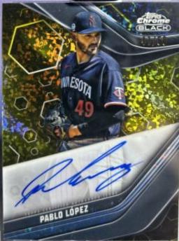 Pablo Lopez [Gold Mini-Diamond Refractor] #CBA-PL