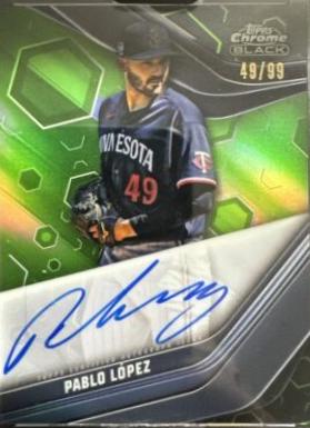 Pablo Lopez [Green Refractor] #CBA-PL