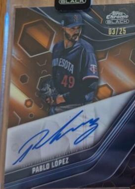 Pablo Lopez [Orange Refractor] #CBA-PL