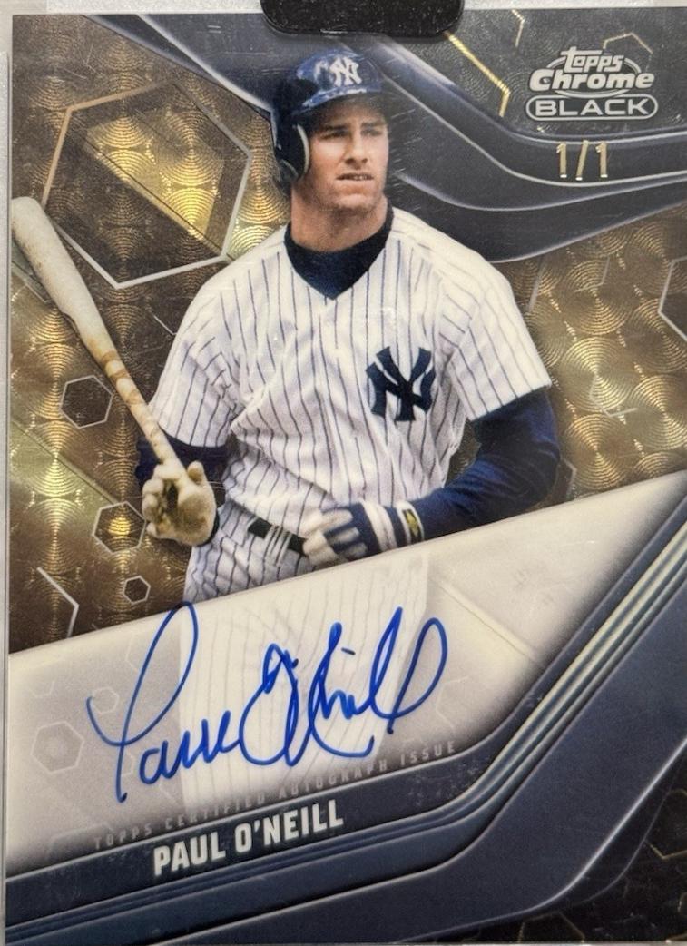 Paul O'Neill [Superfractor] #CBA-PO