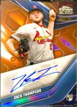 Zack Thompson [Orange] #CBA-ZT