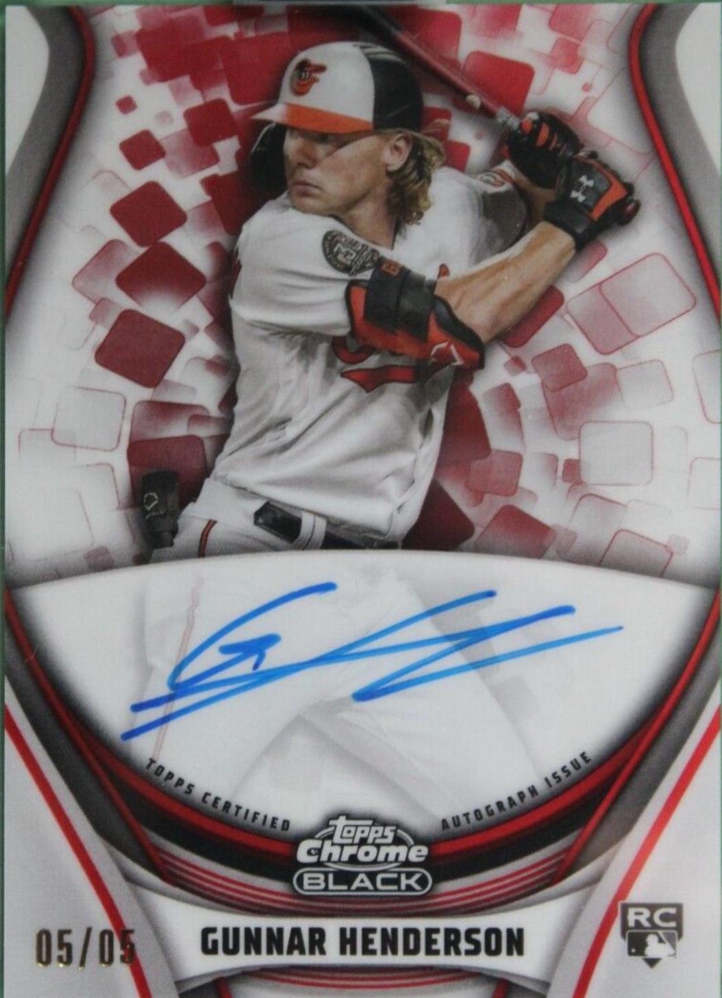 Gunnar Henderson [Red Trim] #WCA-GH