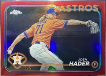 Josh Hader [Red Refractor] #162