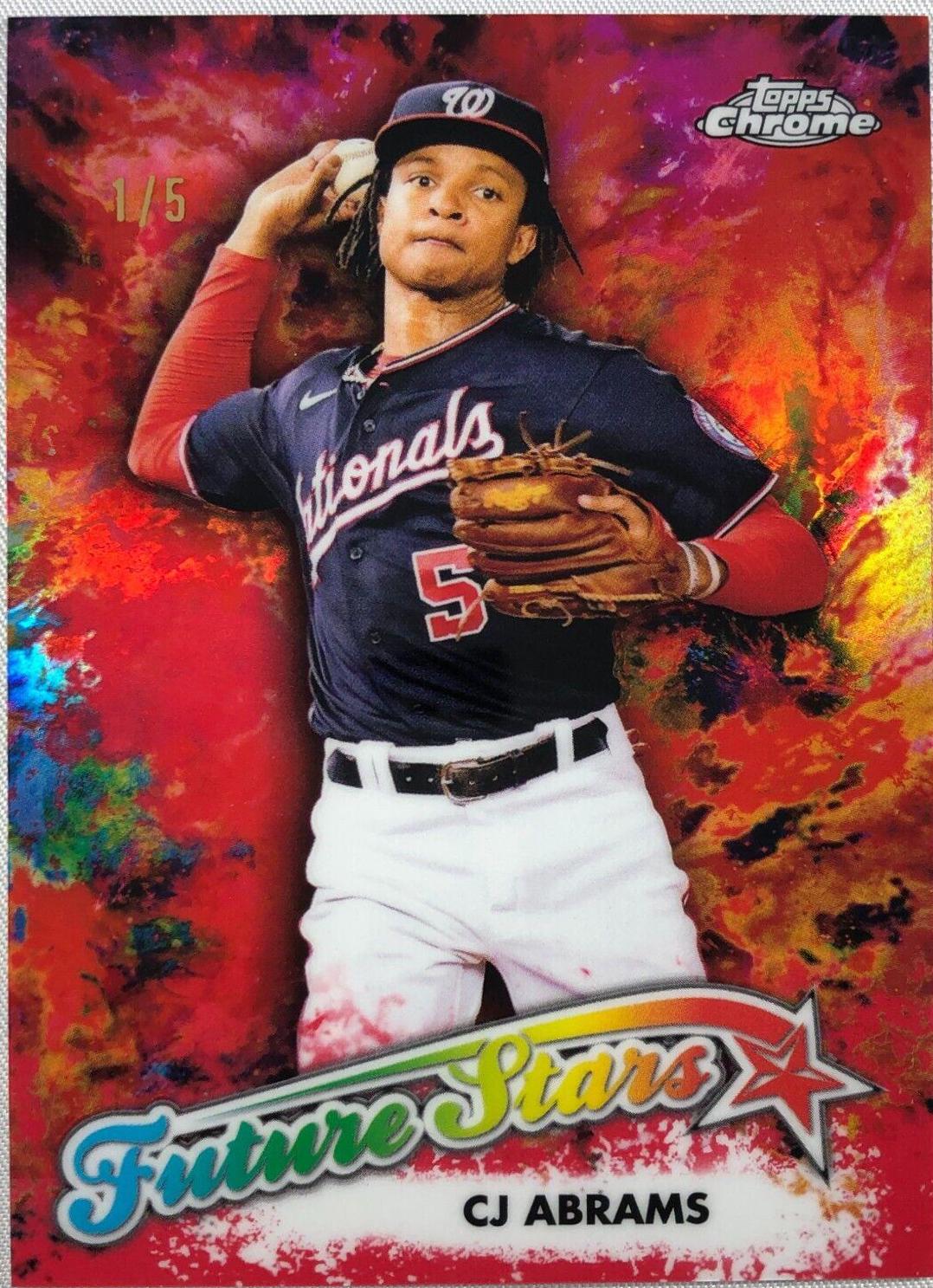 CJ Abrams [Red] #FS-8