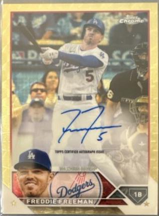 Freddie Freeman [SuperFractor] #RCA-FF