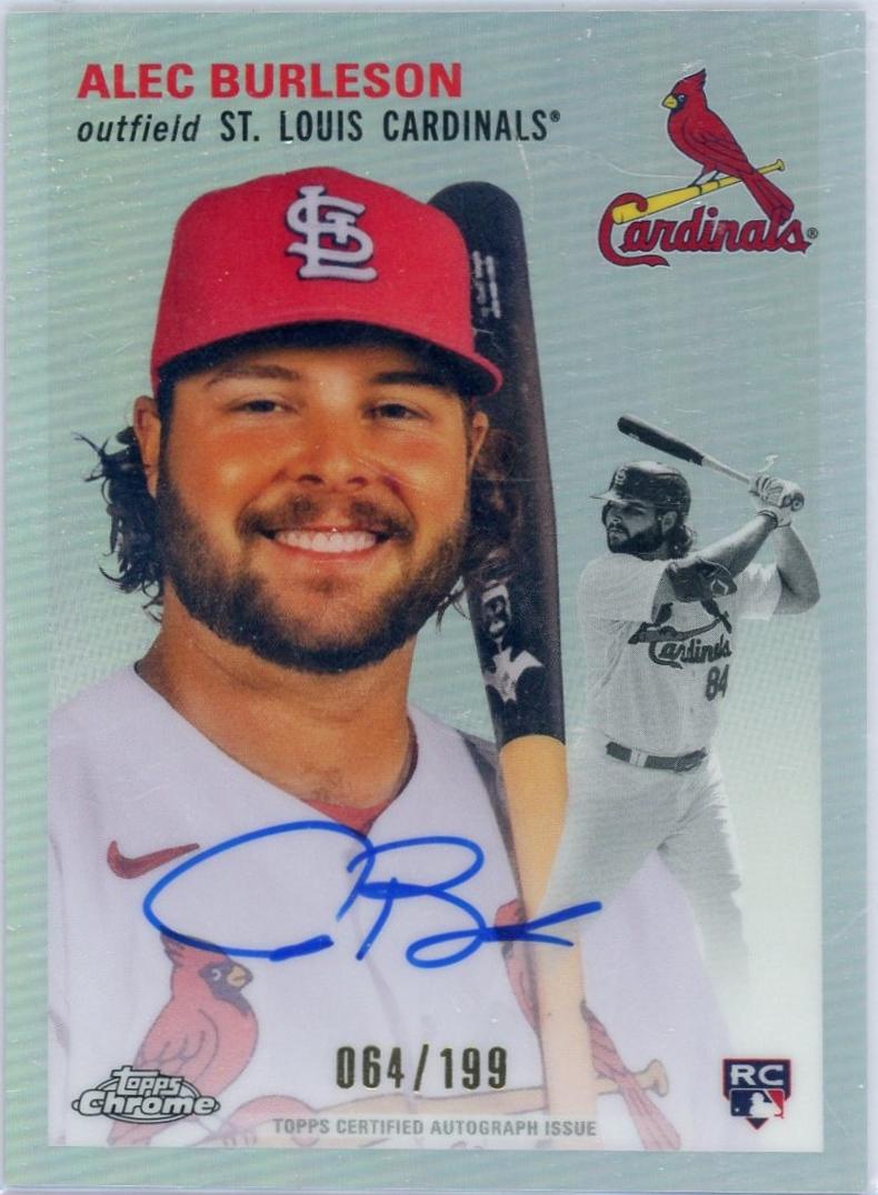 Alec Burleson [Refractor] #CPA-ABU