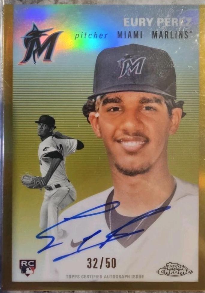 Eury Perez  [Gold Refractor] #CPA-EP