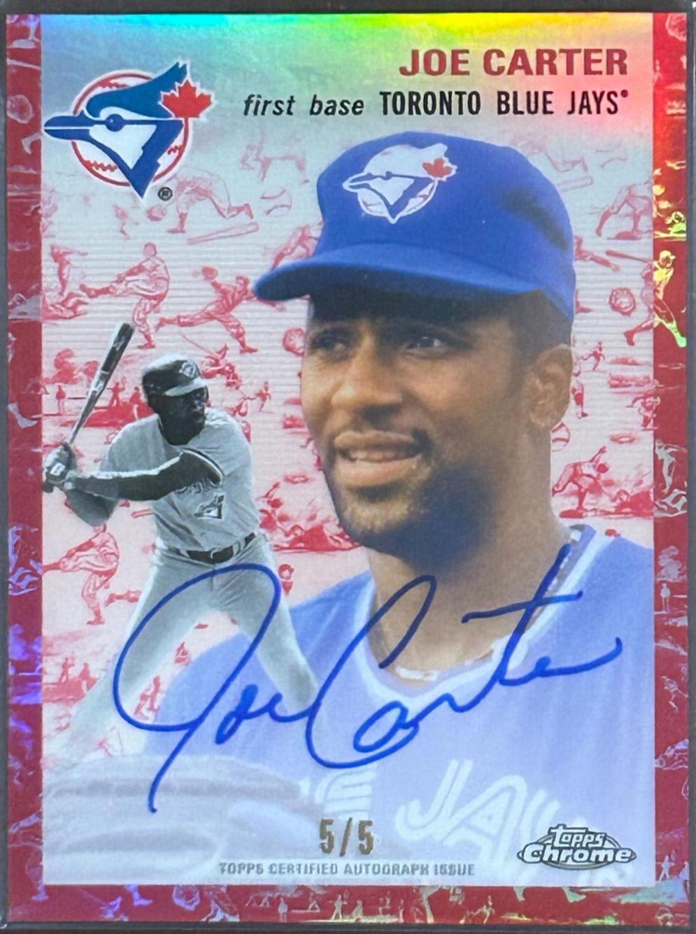 Joe Carter [Red Blue Jays] #CPA-JC
