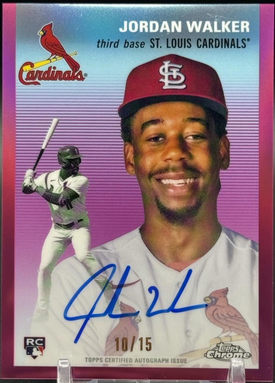Jordan Walker [Pink Refractor] #CPA-JWA