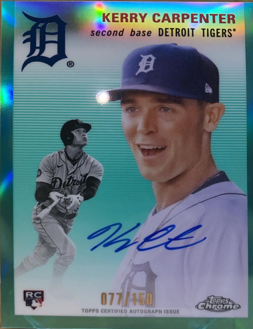 Kerry Carpenter [Green Refractor] #CPA-KCA