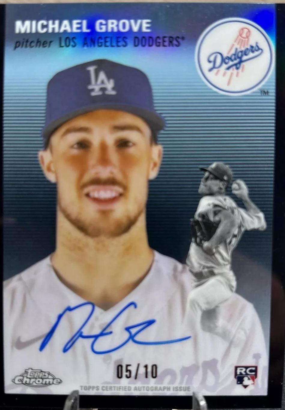 Michael Grove [Black Refractor] #CPA-MG