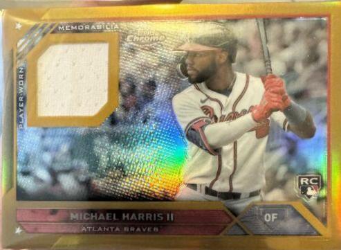 Michael Harris II [Gold Refractor] #CRR-MH
