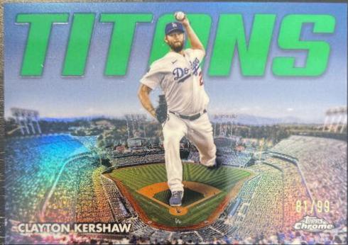 Clayton Kershaw [Green] #CT-1