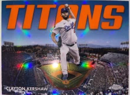 Clayton Kershaw [Orange] #CT-1