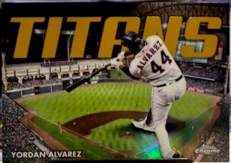 Yordan Alvarez [Gold] #CT-9