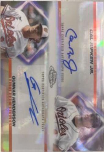 Gunnar Henderson, Cal Ripken Jr. #DA-RJH