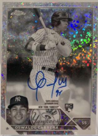 Oswaldo Cabrera [B & W Mini Diamond] #RA-OCA