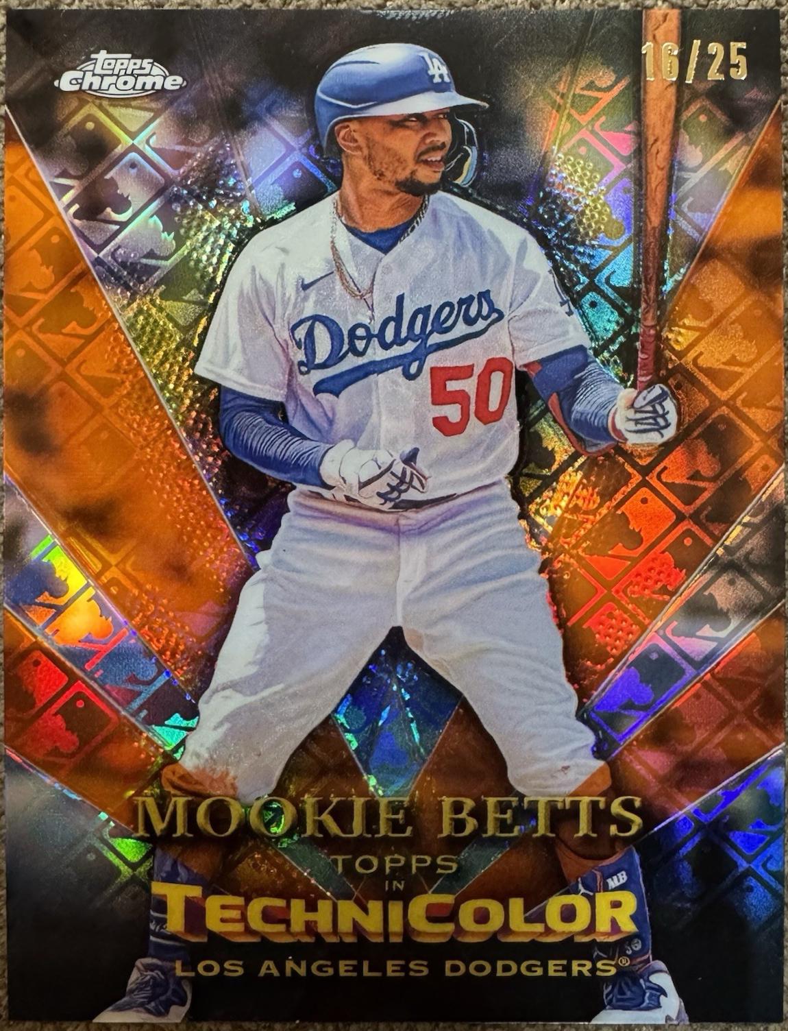 Mookie Betts [Orange Logofractor] #TT-22